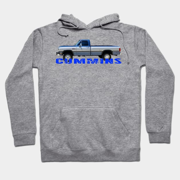 DODGE RAM FIRST GEN CUMMINS DIESEL Hoodie by Cult Classics